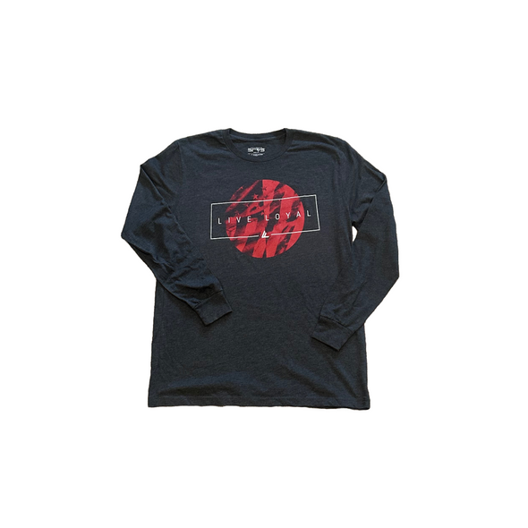 Maxwell Long Sleeve Tee - Heather Black